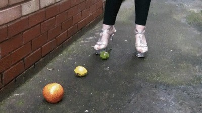 My Stripper High-heeled shoes Crush Fruit
